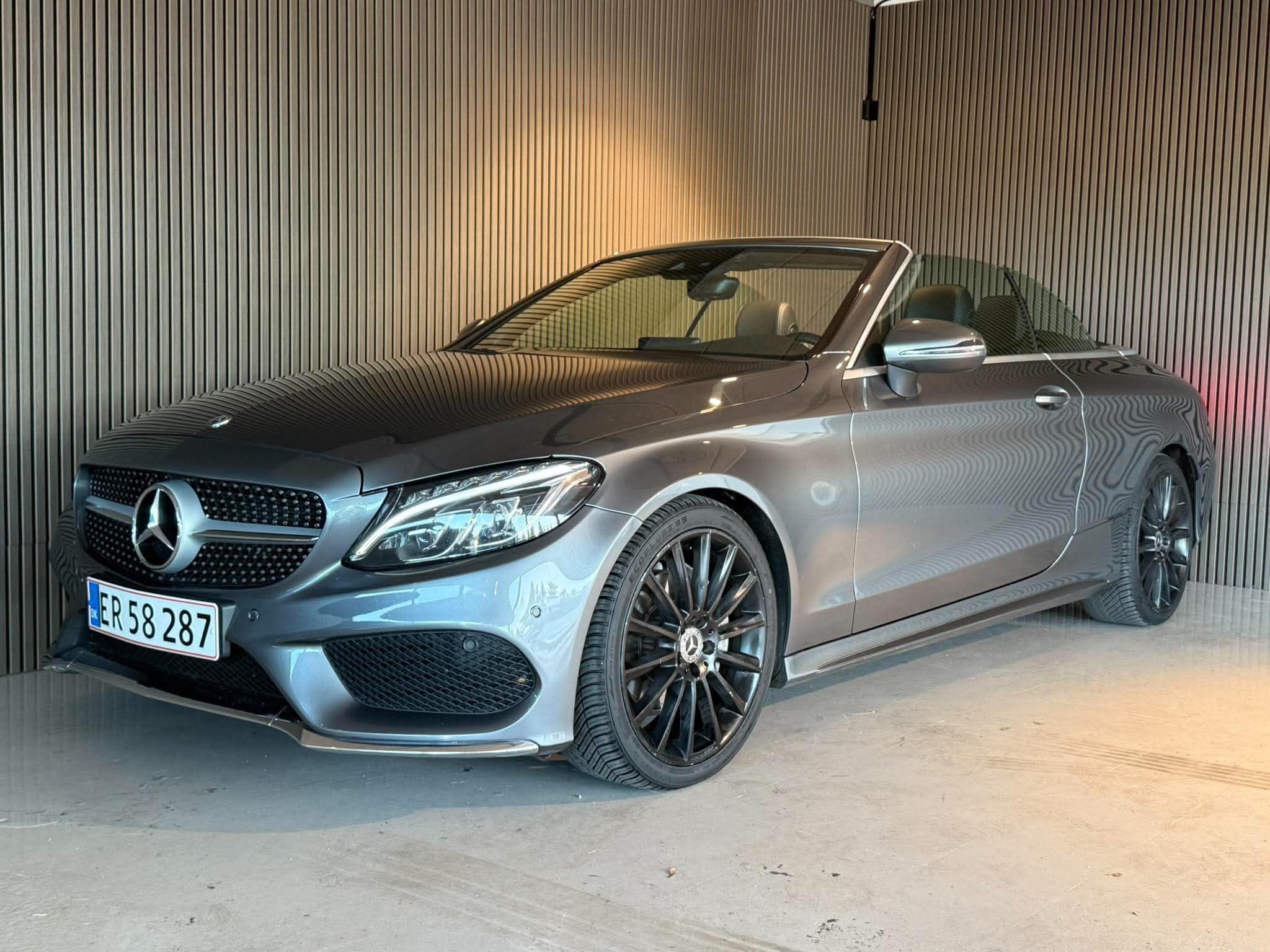 ☀️ MERCEDES-BENZ C220 d amgline cabriolet - Elegance, komfort og økonomi i én bil ☀️